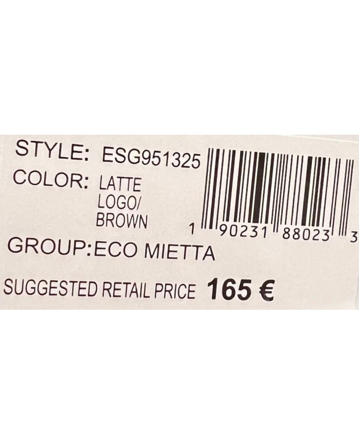 Shopper Donna Guess Eco Mietta G Logo Leather Latte