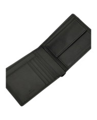 Portafoglio Uomo Guess New Boston Portacarte Leather Black