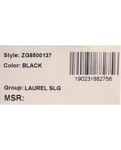 Portafoglio Guess Donna Laurel Mini Saffiano Leather Black