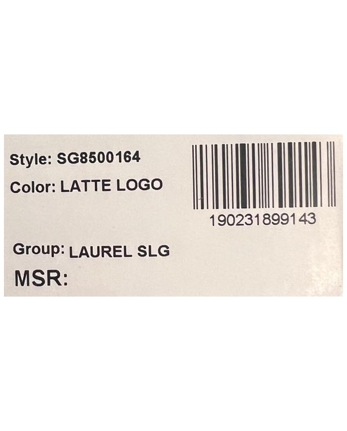 Portafoglio Guess Donna Laurel Slg Medium 4G Logo Doppia Zip Leather Latte