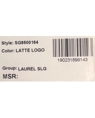 Portafoglio Guess Donna Laurel Slg Medium 4G Logo Doppia Zip Leather Latte