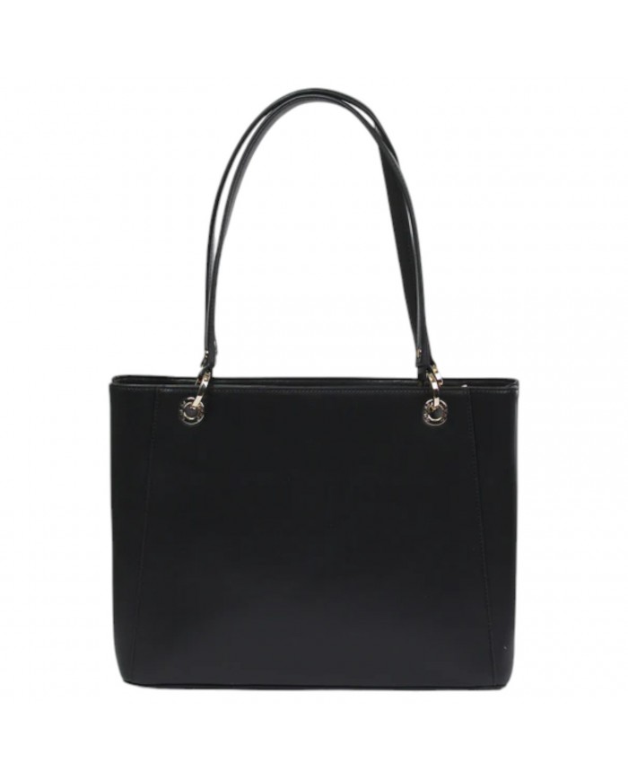 Shopper Donna Guess Eco Mietta G Logo Leather Black