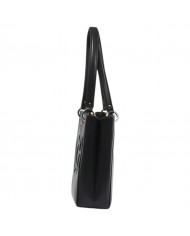 Shopper Donna Guess Eco Mietta G Logo Leather Black