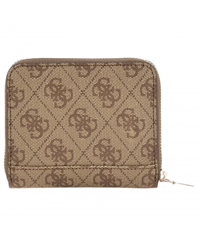 Portafoglio Guess Donna Laurel Mini 4G Logo Leather Latte