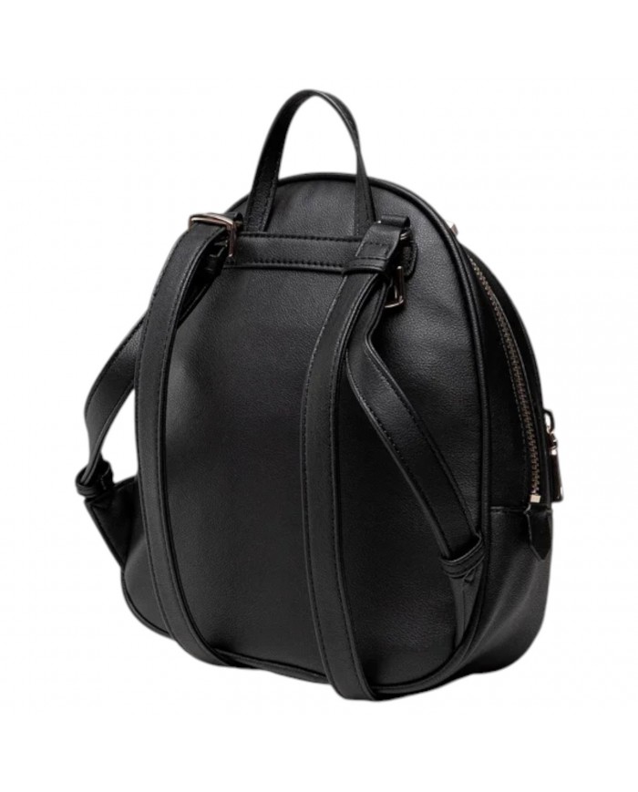 Zaino Donna Guess Manhattan Small Backpack Leather Black