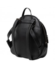Zaino Donna Guess Manhattan Small Backpack Leather Black