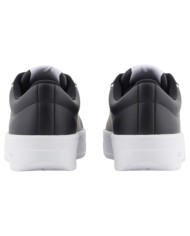 Sneaker Donna Armani Exchange Lining Logo Leather Black