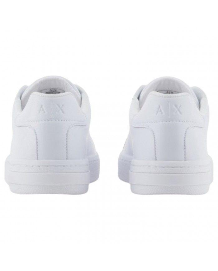 Sneaker Donna Armani Exchange Lining Logo Leather White