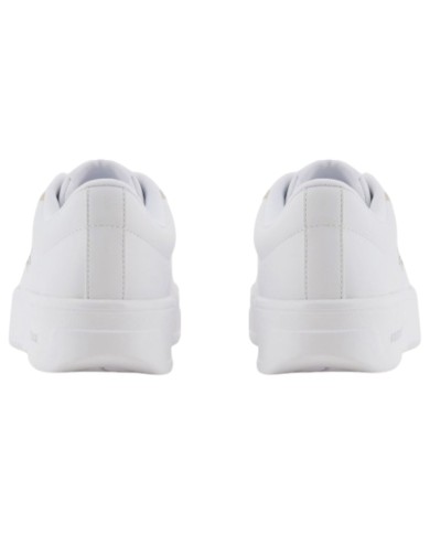 Sneaker Donna Armani Exchange Lining Logo Leather White