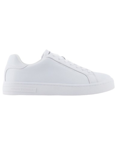 Sneaker Uomo Armani Exchange Basic Leather White