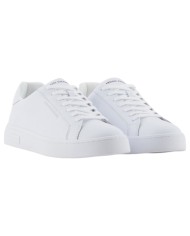 Sneaker Uomo Armani Exchange Basic Leather White