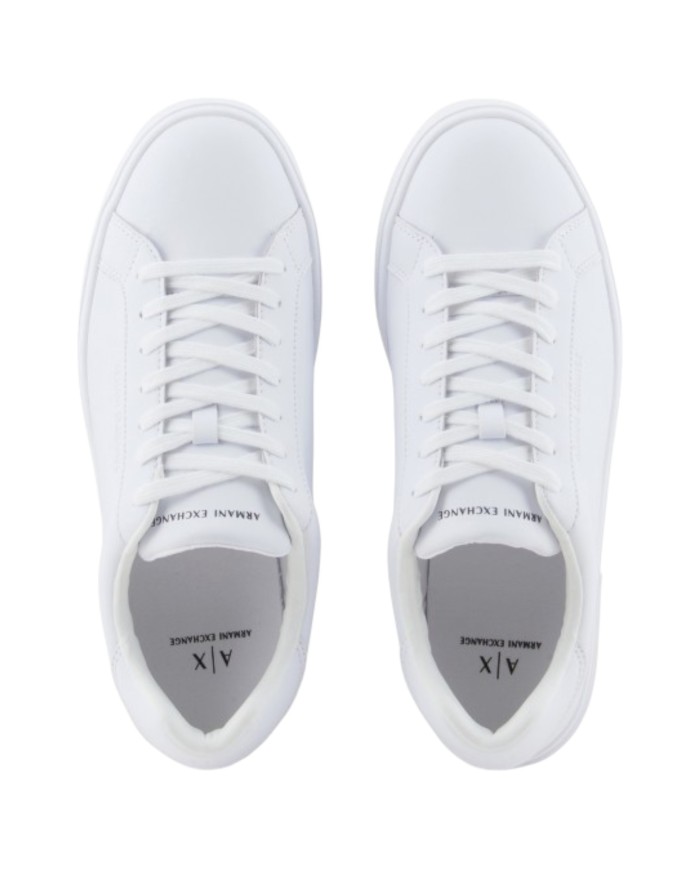 Sneaker Uomo Armani Exchange Basic Leather White