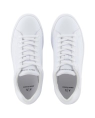 Sneaker Uomo Armani Exchange Basic Leather White