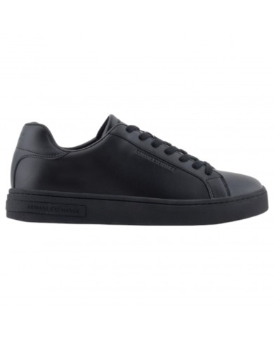 Sneaker Uomo Armani Exchange Basic Leather Black