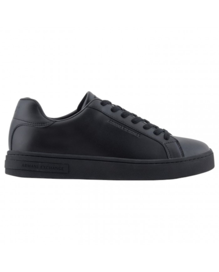 Sneaker Uomo Armani Exchange Basic Leather Black
