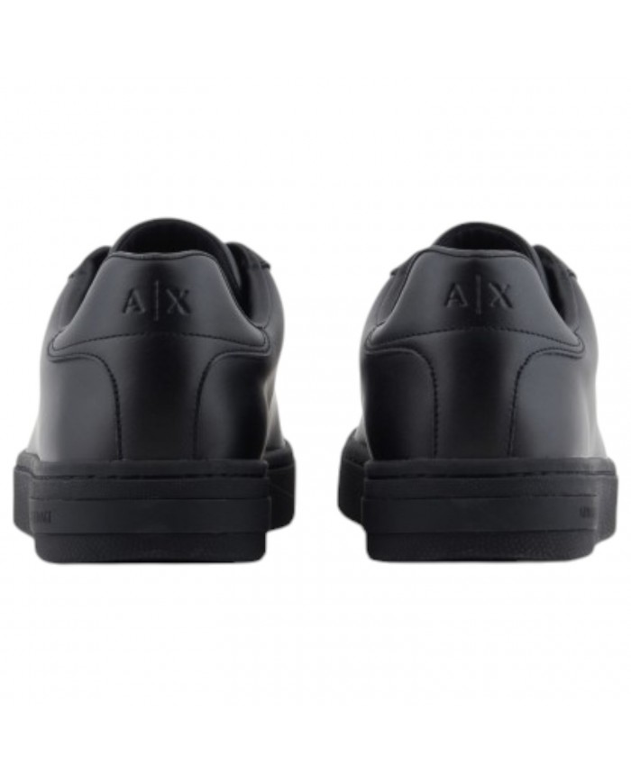 Sneaker Uomo Armani Exchange Basic Leather Black
