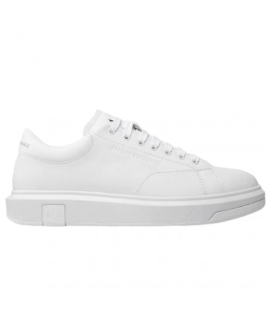 Sneaker Uomo Armani Exchange Action Leather Optical White