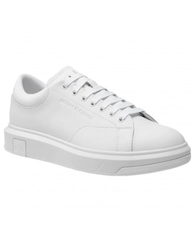 Sneaker Uomo Armani Exchange Action Leather Optical White