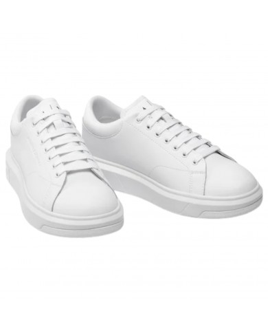 Sneaker Uomo Armani Exchange Action Leather Optical White
