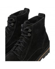 Stivaletto Uomo Birkenstock Highwood Lace Mid  Camoscio Naturale Black