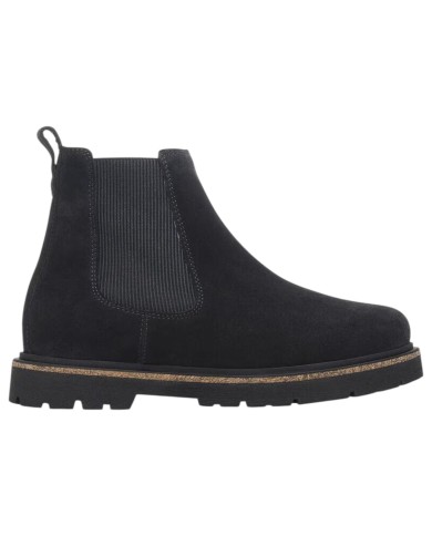 Stivaletto Donna Birkenstock Highwood Beatles Slip On Camoscio Naturale Black