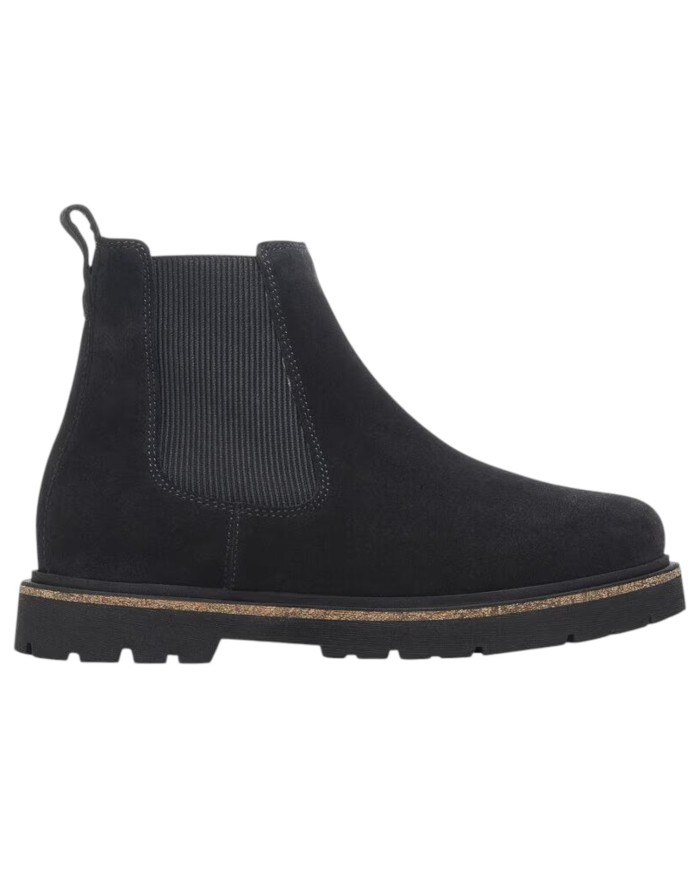 Stivaletto Donna Birkenstock Highwood Beatles Slip On Camoscio Naturale Black