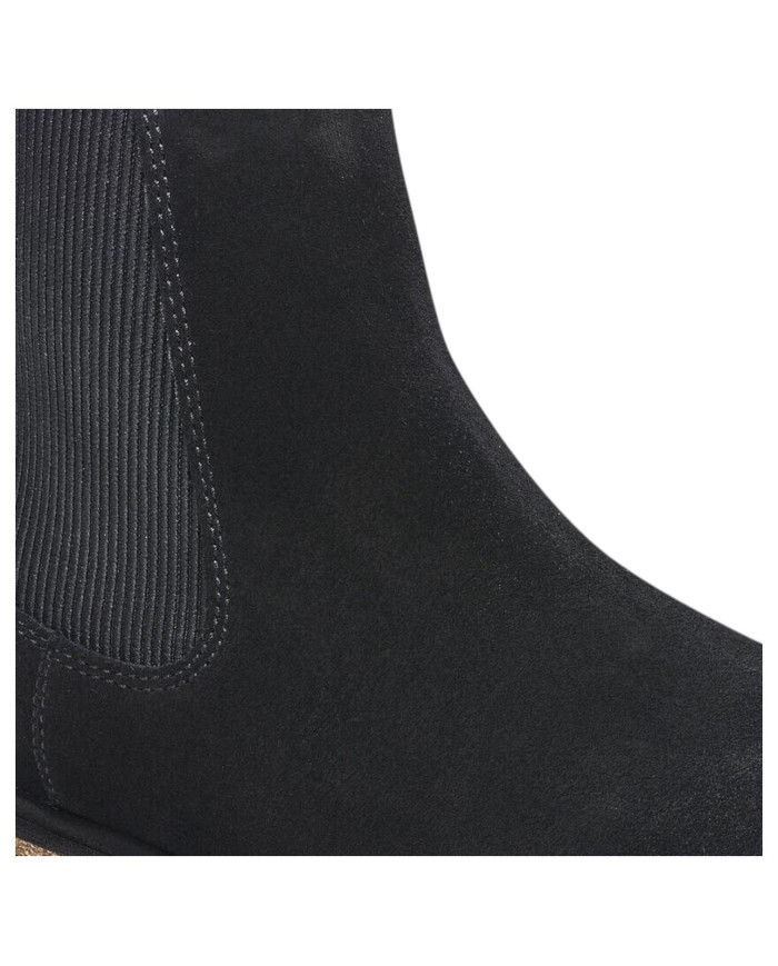 Stivaletto Donna Birkenstock Highwood Beatles Slip On Camoscio Naturale Black