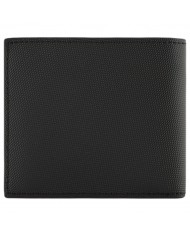 Portafoglio Uomo Armani Exchange Stripes Monogram Logo Leather Black