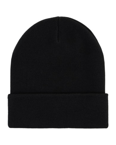 Cappello Uomo Armani Exchange Beanie Hat AX Patch Logo Black