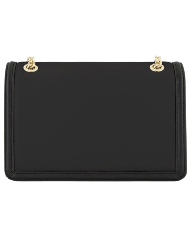Tracolla Donna Armani Exchange AX Logo Leather Black