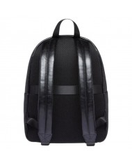 Zaino Uomo Armani Exchange Logo A Contrasto Leather Black