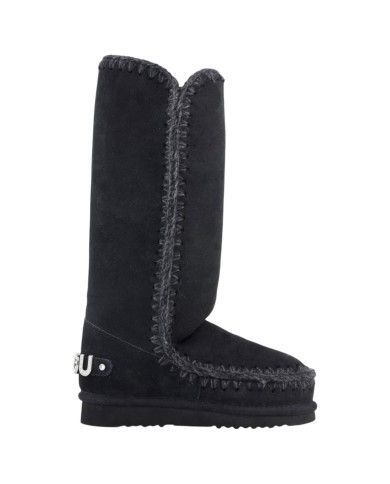 Stivaletto Donna Mou Eskimo 40 Rhinestones Logo Suede Black