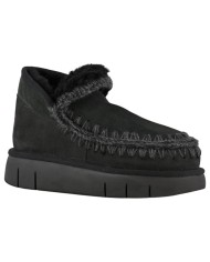 Stivaletto Donna Mou Eskimo Bounce Sneaker Suede Black