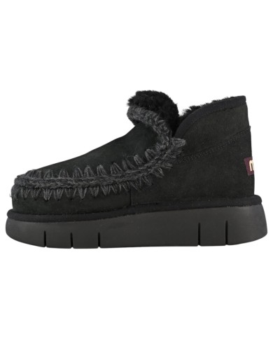 Stivaletto Donna Mou Eskimo Bounce Sneaker Suede Black