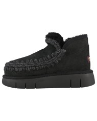 Stivaletto Donna Mou Eskimo Bounce Sneaker Suede Black