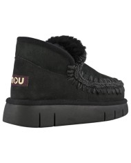 Stivaletto Donna Mou Eskimo Bounce Sneaker Suede Black