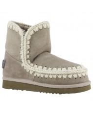 Stivaletto Donna Mou Eskimo 18 Glitter Logo Suede Elephant Grey
