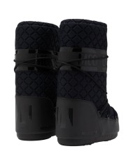 Stivali da Neve Donna Unisex Uomo Moon Boot MB Icon Quilt Black