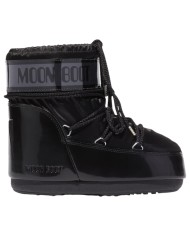 Stivali da Neve Donna Unisex Uomo Moon Boot MB Icon Low Glance Black