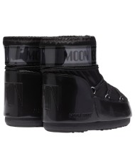 Stivali da Neve Donna Unisex Uomo Moon Boot MB Icon Low Glance Black
