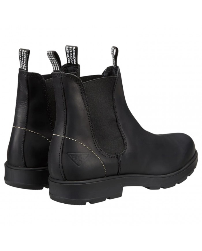 Stivaletto Uomo Docksteps Beatles Leather Black