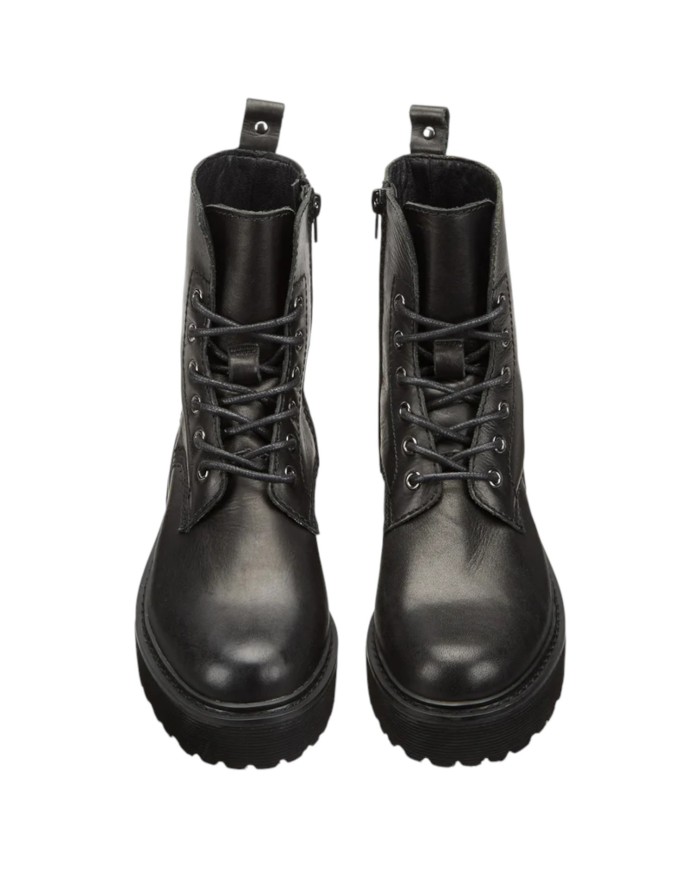 Stivaletto Donna Cult Slash 1814 Anfibio Platform W Leather Black