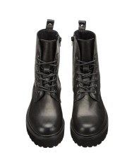 Stivaletto Donna Cult Slash 1814 Anfibio Platform W Leather Black