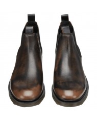 Stivaletto Uomo Cult Ozzy 3530 Beatles M Washed Leather Black Brown