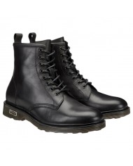 Stivaletto Uomo Cult Ozzy 416 Anfibio M Leather Black