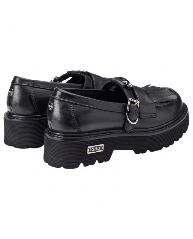 Mocassino Donna Cult Slash 4350 Low W Leather Black
