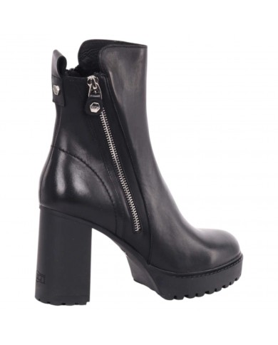 Stivaletto Donna Cult Jagger 4334 Tacco 9 Cm Boot W Leather Black