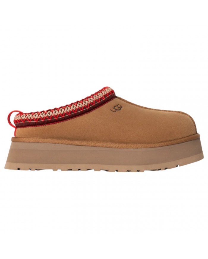 Ciabatta Ugg Donna Sabot plateau W Tazz Chestnut