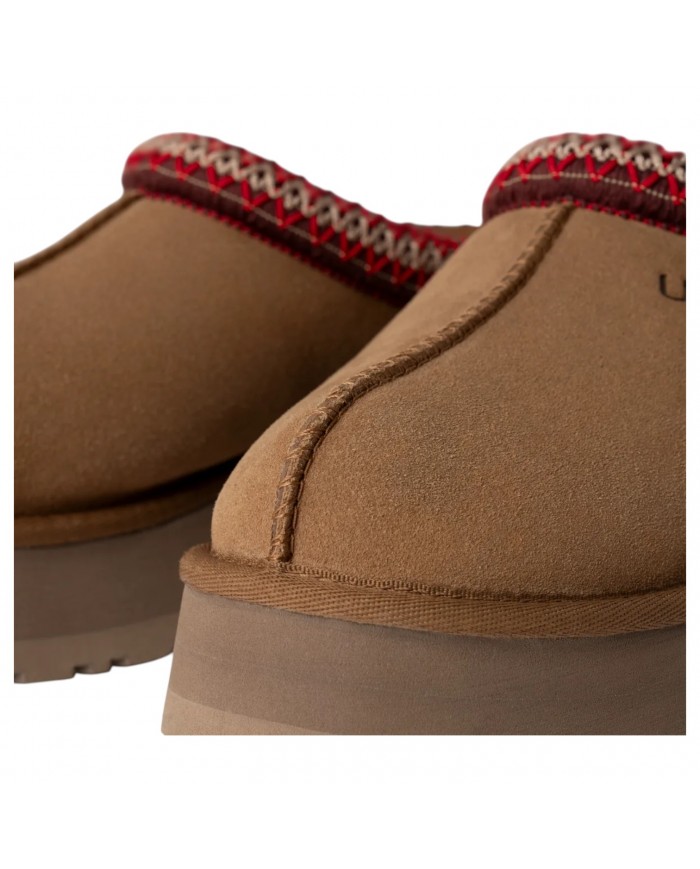 Ciabatta Ugg Donna Sabot plateau W Tazz Chestnut