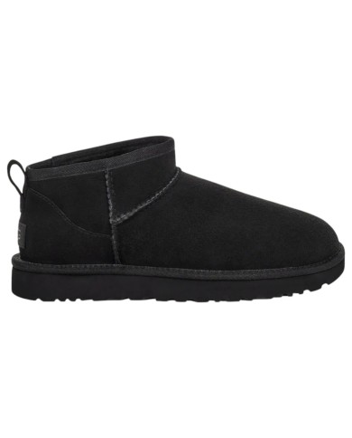 Stivale Donna UGG Classic Ultra Mini Montone Idrorepellente Black